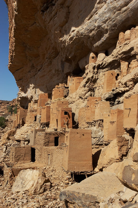 57   Dogon granaries near Teli